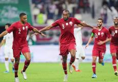 لاعبوا المنتخب القطري ضمن بطولة كأس العالم 2022
