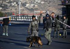 من مكان انفجار عبوة ناسفة في القدس