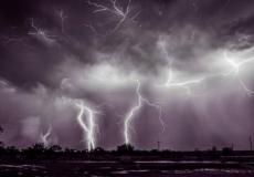 عواصف رعدية في السعودية / أرشيف.