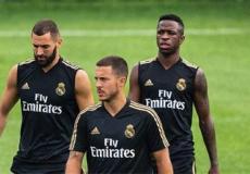 إيدين هازارد وفينيسيوس جونيور وكريم بنزيما