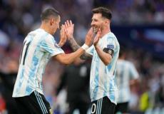 من مباراة الأرجنتين ضد السعودية في كأس العالم 2022