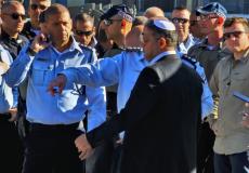 ايتمار بن غفير في مكان عملية القدس