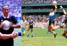 كرة ماردونا الشهيرة