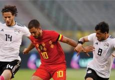 مصر تنتصر على بلجيكا بثنائية