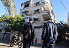 من مكان حادث حريق جباليا شمال قطاع غزة