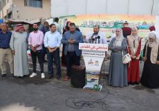 "الشباب والثقافة" و "رواسي" تدشنان جدارية فنية في ذكرى وعد بلفور