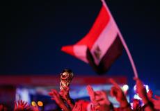 مصريون يحتفلون بكأس العالم 2022 في قطر