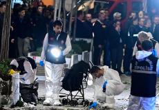 آثار إنفجار اسطنبول