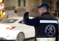 شرطي ينظم حركة السير / أرشيف.