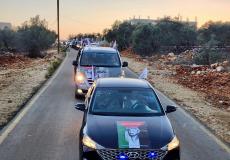 إحياء ذكرى استشهاد ياسر عرفات في سلفيت بمسيرة مركبات
