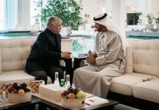 اجتماع ملك الأردن ورئيس الإمارات في أبو ظبي