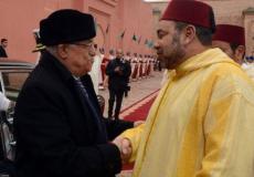 الرئيس الفلسطيني محمود عباس والملك محمد السادس