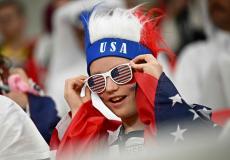 مشجعة امريكية في بطولة كأس العالم 2022 بقطر