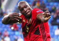 اللاعب روميلو لوكاكو.