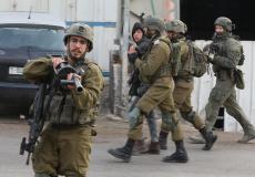 جنود الاحتلال الإسرائيلي في نابلس