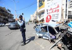 إدارة المرور والنجدة في الشرطة بغزة