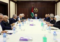 اجتماع مركزية فتح برئاسة الرئيس عباس