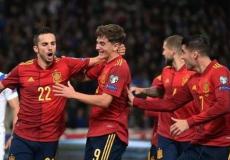 لاعبو المنتخب الاسباني