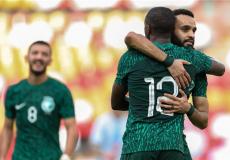 لاعبو المنتخب السعودي