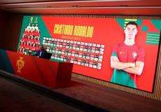 اللاعب كريستيانو رونالدو على رأس تشكيلة منتخب البرتغال في كأس العالم 2022