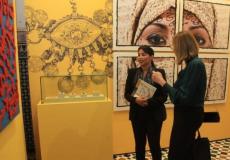 جانب من معرض "على مسار الخط"