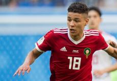 اللاعب المغربي أمين حارث يتعرض لإصابة قوية قبل مونديال قطر 2022