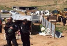 الاحتلال يطرد ست عائلات من مساكنها في خربة حمصة بالأغوار