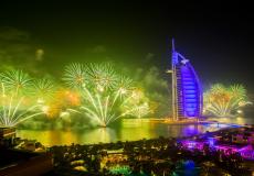 احتفالات رأس السنة الميلادية ا2023 في دبي