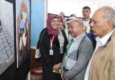 جانب من مهرجان ومعرض للفن التشكيلي لذوي الإعاقة