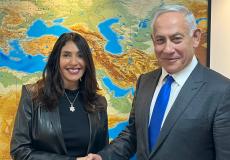 رئيس الحكومة الإسرائيلية الجديدة مع ميري ريغيف وزيرة النقل