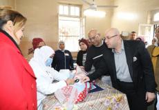 بدء الحملة القومية للتطعيم ضد مرض شلل الأطفال.