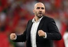 مدرب المنتخب المغربي وليد الركراكي