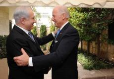 جو بايدن وبنيامين نتنياهو