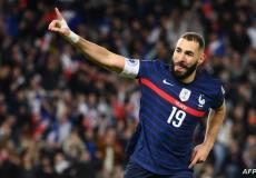 نجم ريال مدريد كريم بنزيما