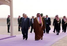 من وصول الرئيس عباس إلى السعودية