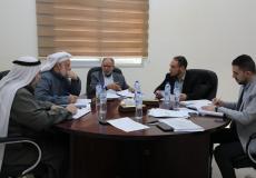 اجتماع للجنة الاقتصادية و المجلس التشريعي في غزة