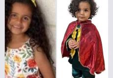 الطفلة وشقيقها المتوفيان