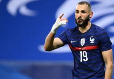 لاعب المنتخب الفرنسي كريم بنزيما