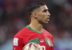 أشرف حكيمي مدافع منتخب المغرب
