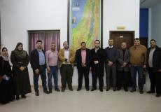 اعضاء نقابة المحاسبين والمدققين الفلسطينية بغزة
