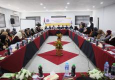 الشرطة النسائية تعقد ورشة حول تحقيق العدالة للمرأة.