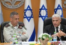 اجتماع لابيد وكوخافي