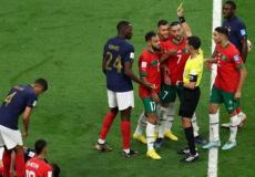 أخطاء الحكم راموس في مباراة فرنسا والمغرب