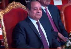 بكاء وتأثر الرئيس المصري عبد الفتاح السيسي