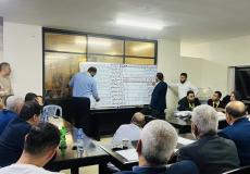 نتائج انتخابات نقابة الصاغة وتجار المعادن الثمينة بغزة