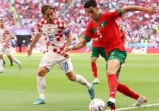مباراة المغرب وكرواتيا في دور المجموعات بكأس العالم 2022