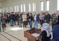 افتتاح البازار الخيري الثاني في جامعة القدس