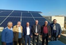 مشروع الطاقة الشمسية لتشغيل مضخات آبار المياه في عين الحلوة