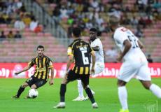 من مباراة الشباب والاتحاد