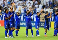 فرحة لاعبي الهلال بالتأهل